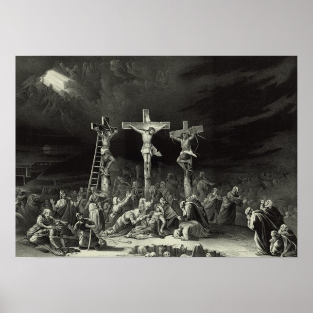 The Crucifixion  - 1849 Poster (Front)