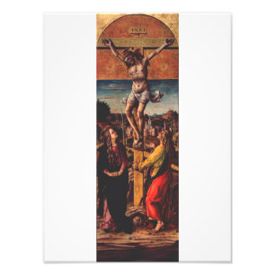 The Crucifixion after Carlo Crivelli Sacred Art Photo Print