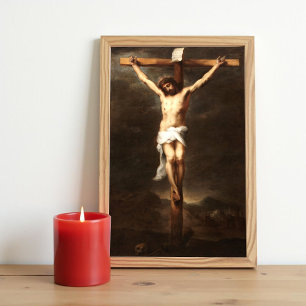 The Crucifixion, Bartolomé Estebán Murillo  Poster