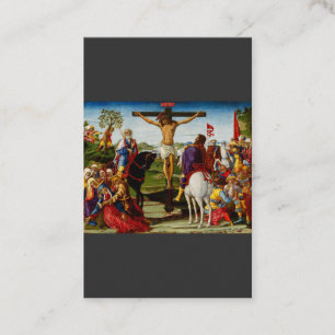 The Crucifixion by Benvenuto di Giovanni Business Card