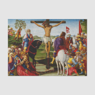 The Crucifixion by Benvenuto di Giovanni Tissue Paper