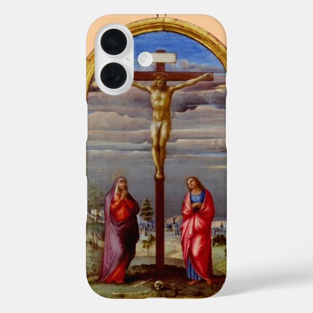 The Crucifixion by Francesco Granacci Case-Mate iPhone Case (Back)