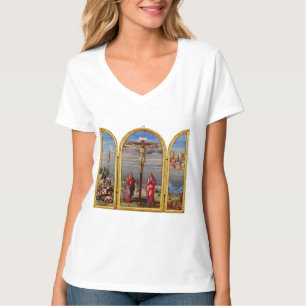 The Crucifixion by Francesco Granacci T-Shirt
