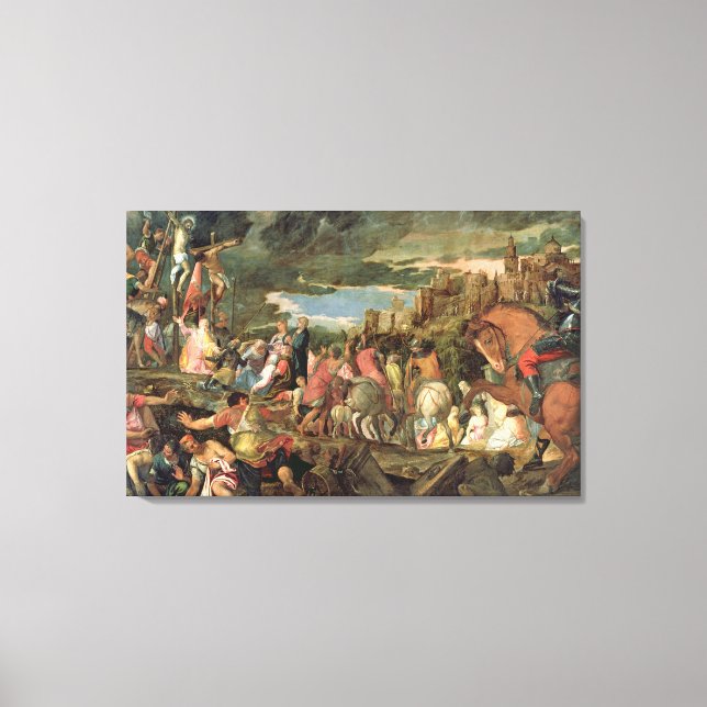 The Crucifixion Canvas Print (Front)