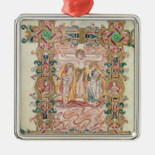 The Crucifixion Metal Tree Decoration