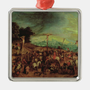 The Crucifixion Metal Tree Decoration