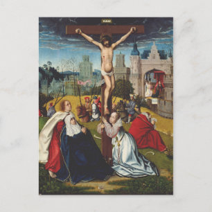 The Crucifixion of Jesus by Jan Provost Postcard