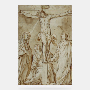 The crucifixion of Jesus Christ Acrylic Sign