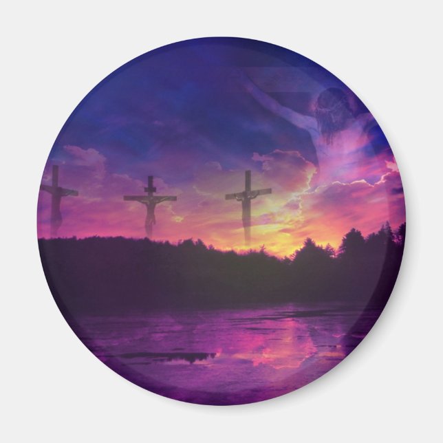 The Crucifixion of Jesus Christ Magnet (Front)