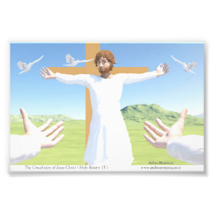 The Crucifixion of Jesus Photo Print