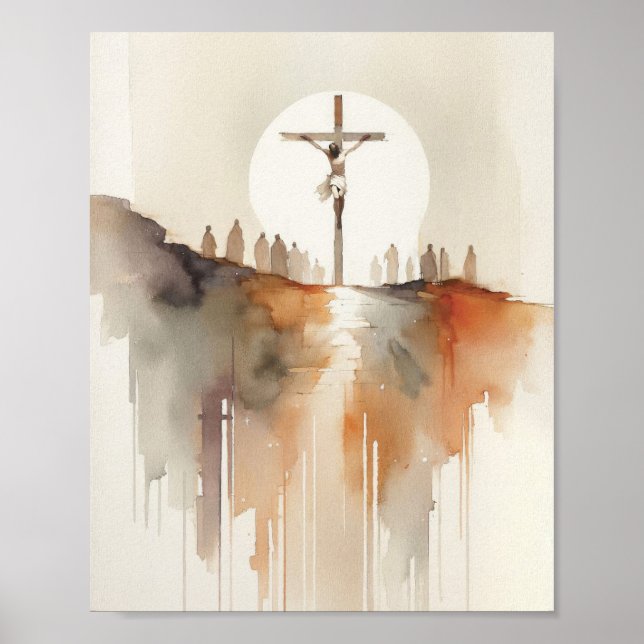 The Crucifixion of Jesus Poster (Front)