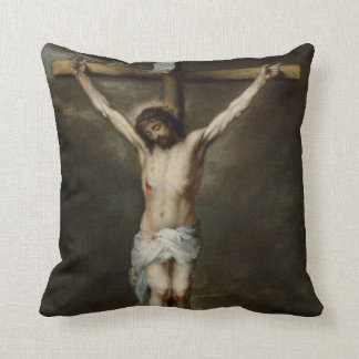 The Crucifixion of Jesus Throw Pillow