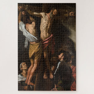 The Crucifixion of Saint Andrew by Caravaggio Jigsaw Puzzle