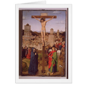 The Crucifixion (oil on panel)