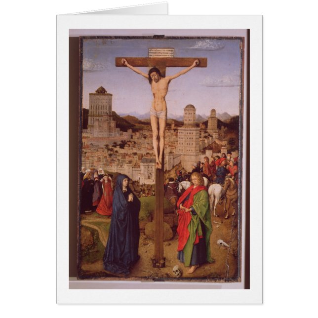 The Crucifixion (oil on panel) (Front)