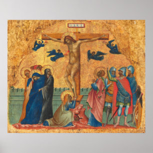 The Crucifixion - Paolo Veneziano Fine Art Poster