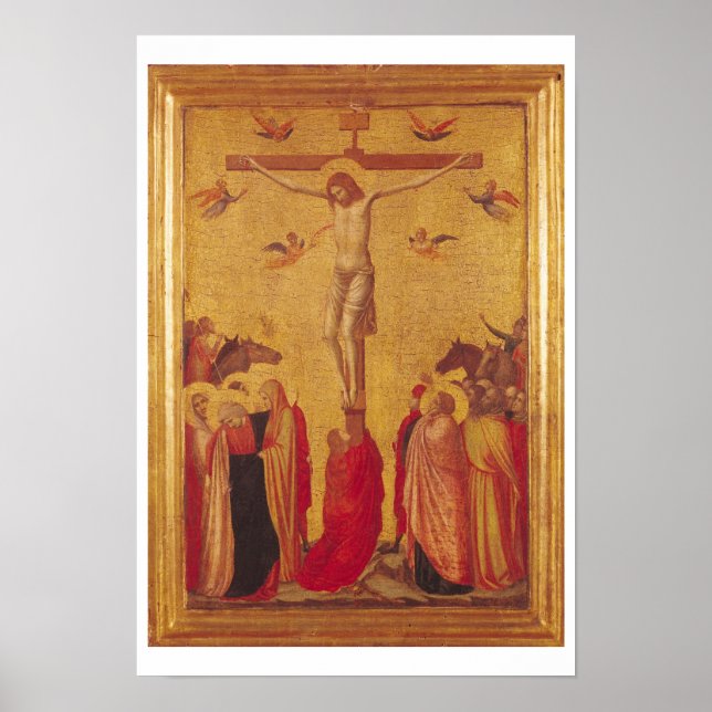 The Crucifixion (tempera on panel) Poster (Front)