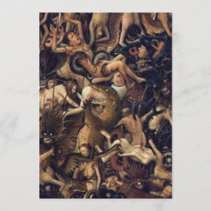 The Crucifixion The Last Judgement By Jan Van Eyck Invitation
