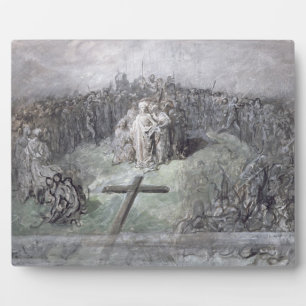 The Crucifixion (w/c and gouache on paper) Plaque