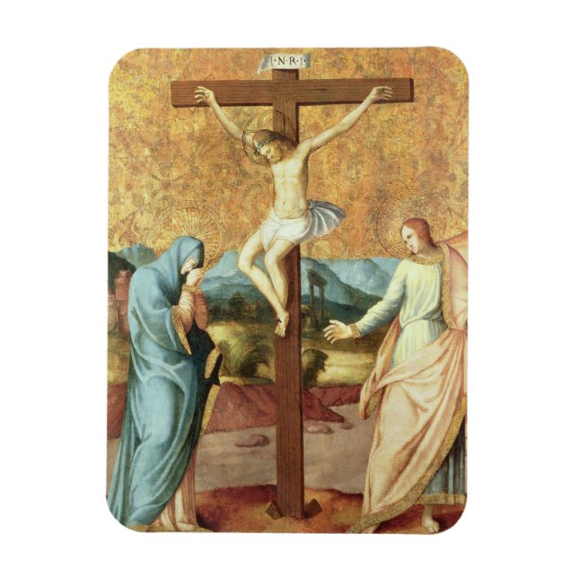 The Crucifixion with the Virgin and St John the Ev Magnet (Vertical)