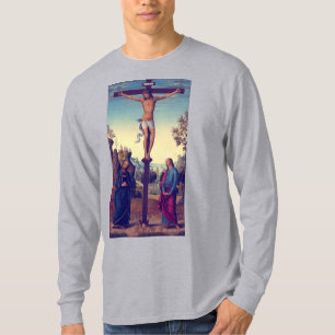 The Crucifixion with the Virgin by Pietro Perugino T-Shirt