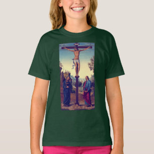 The Crucifixion with the Virgin by Pietro Perugino T-Shirt