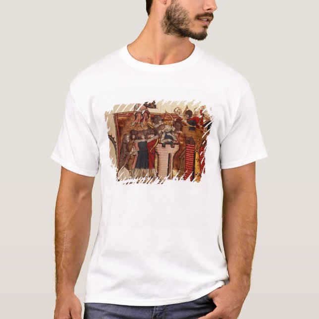 The Crusader assault on Jerusalem T-Shirt (Front)