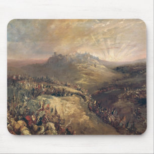 The Crusaders Before Jerusalem Mouse Mat