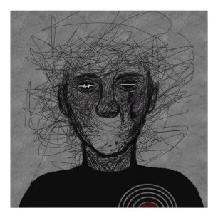 The crushed citizen photo print