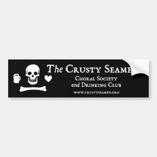 The Crusty Seamen Bumper Sticker