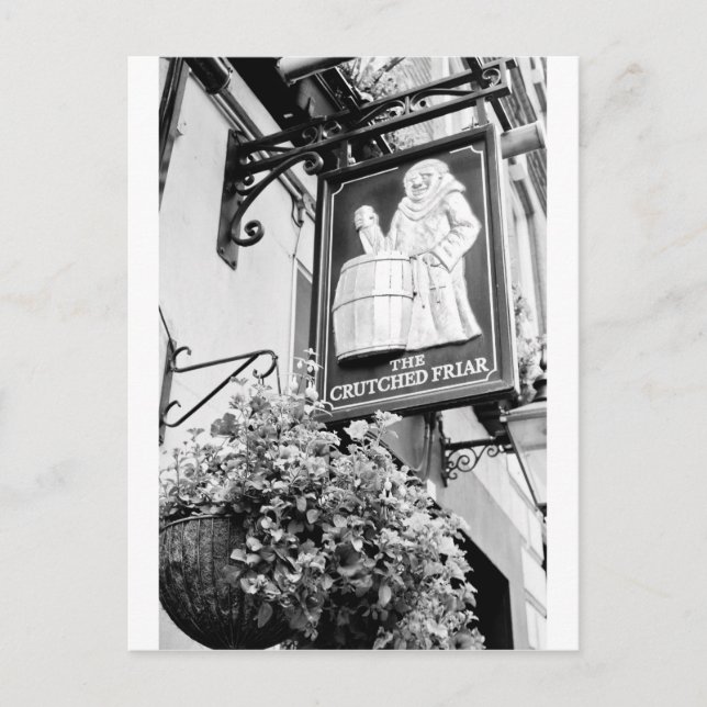 The Crutched Friar pub London Postcard (Front)
