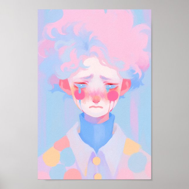 The Crying Clown Poster (Front)