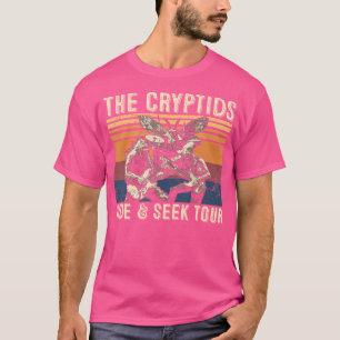 The Cryptids Hide Seek Tour Cryptidbigfoot Mothma T-Shirt