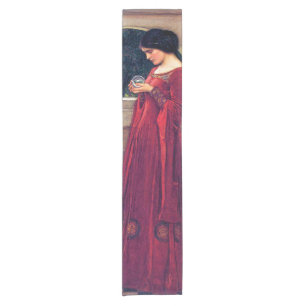The Crystal Ball, John William Waterhouse Short Table Runner