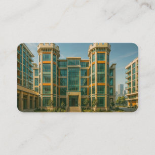 The Crystal Citadel Castle Bookmark Business Card