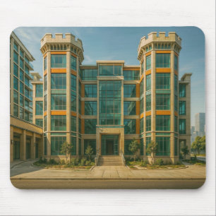 The Crystal Citadel Castle Mouse Mat