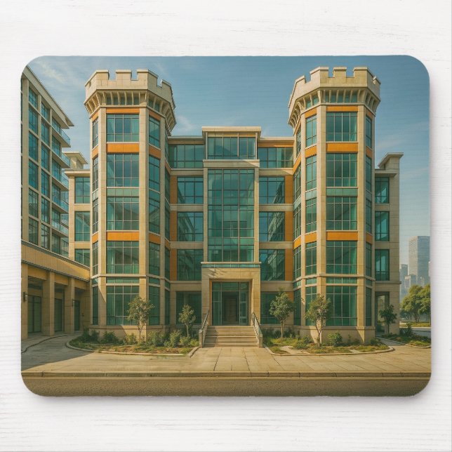 The Crystal Citadel Castle Mouse Mat (Front)