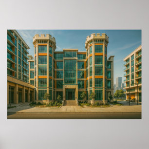 The Crystal Citadel Castle Poster