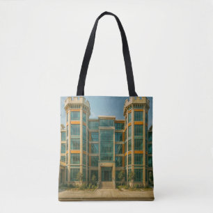 The Crystal Citadel Castle Tote Bag