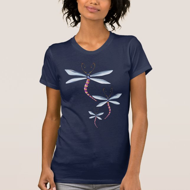 The Crystal Dragonflys T-Shirt (Front)
