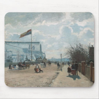 The Crystal Palace ~ Camille Pissarro Mouse Mat