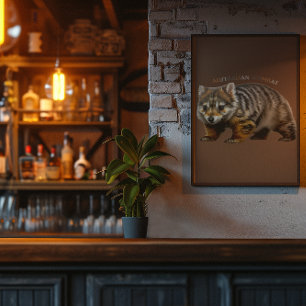 The cuddly Wombat Photo Print