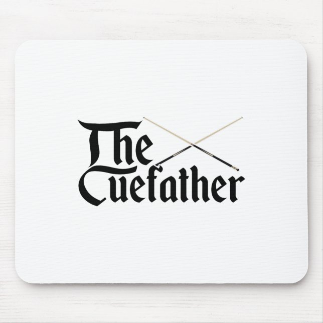 The Cuefather Billard Snooker Pool Billardplayer C Mouse Mat (Front)