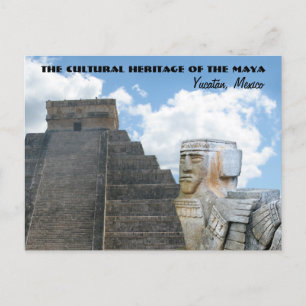 The Cultural Heritage of the Maya, Yucatán/Mexico Postcard