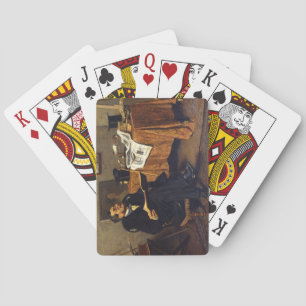 The Cultured Lover of Art (by Giovanni Boldini) Playing Cards