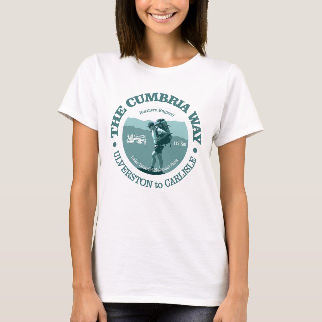 The Cumbria Way (T) T-Shirt (Front)