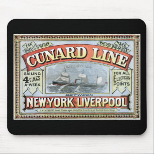 The Cunard Line Mouse Mat