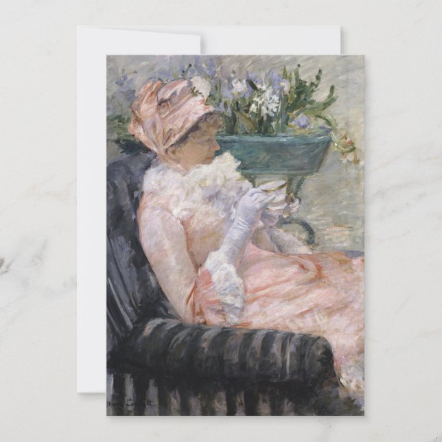 The Cup of Tea | Mary Cassatt (Front)