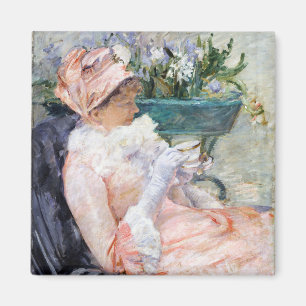 The Cup of Tea, Mary Cassatt Magnet