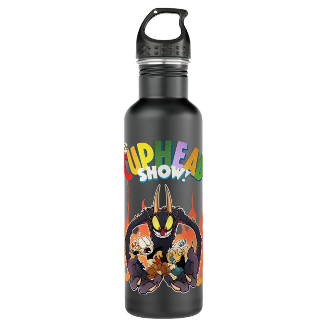 The Cuphead The Devil Series  710 Ml Water Bottle (Front)